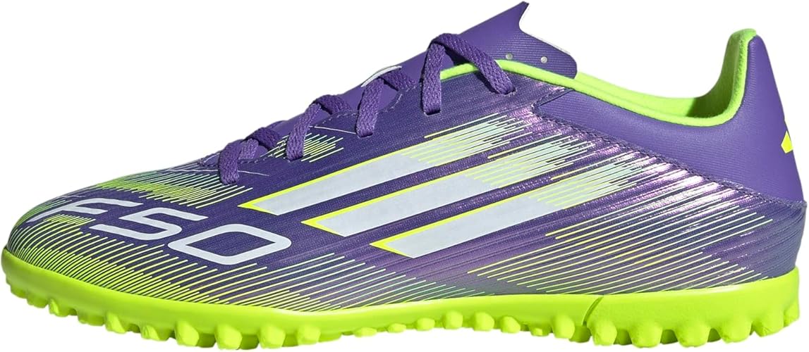 adidas F50 フットサルシューズ 27cm TF 人工芝 美品 パープル adidas F50 フットサルシューズ 27cm TF 人工芝 美品 パープル